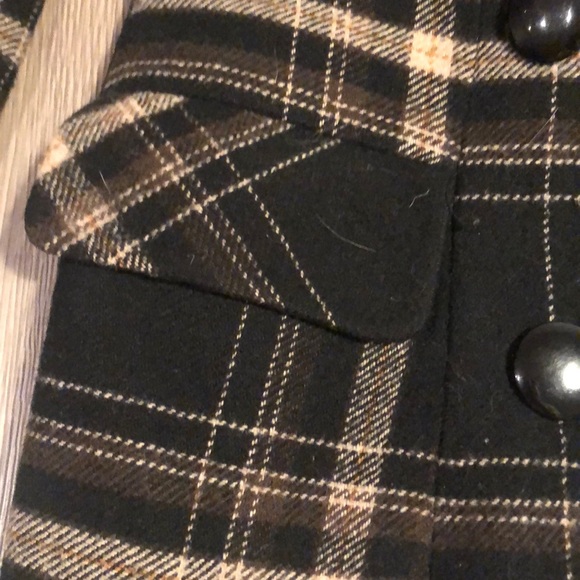 Zara coat brown and black - Picture 7 of 8